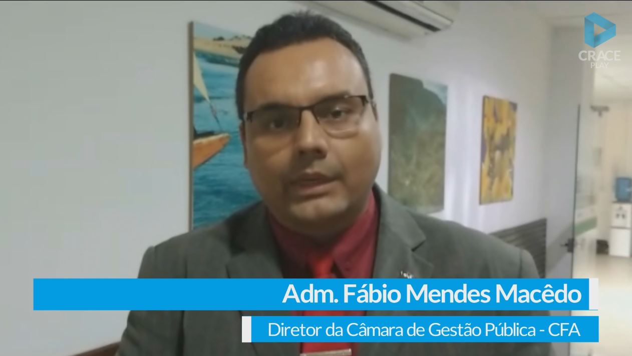 Adm. Fábio Mendes Macedo comenta apresentação do IGM CFA ao governo do Ceará